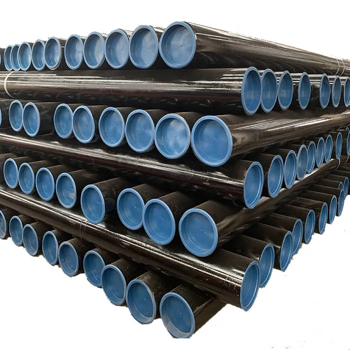 API 5L ASTM A106 A53 Grad B Round Black carbon Seamless steel pipe